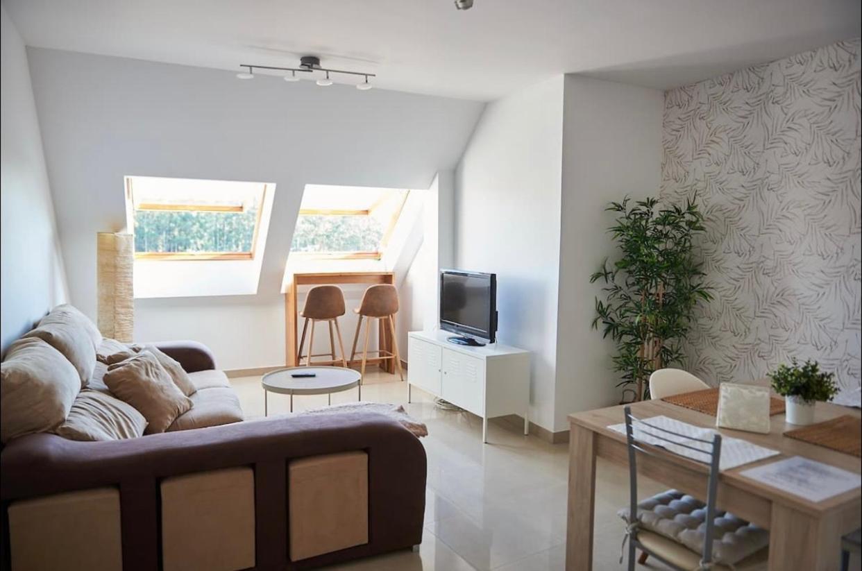 Exclusivo Atico Boutique Con Vistas Al Mar Apartment Villanueva De Arosa Exterior foto