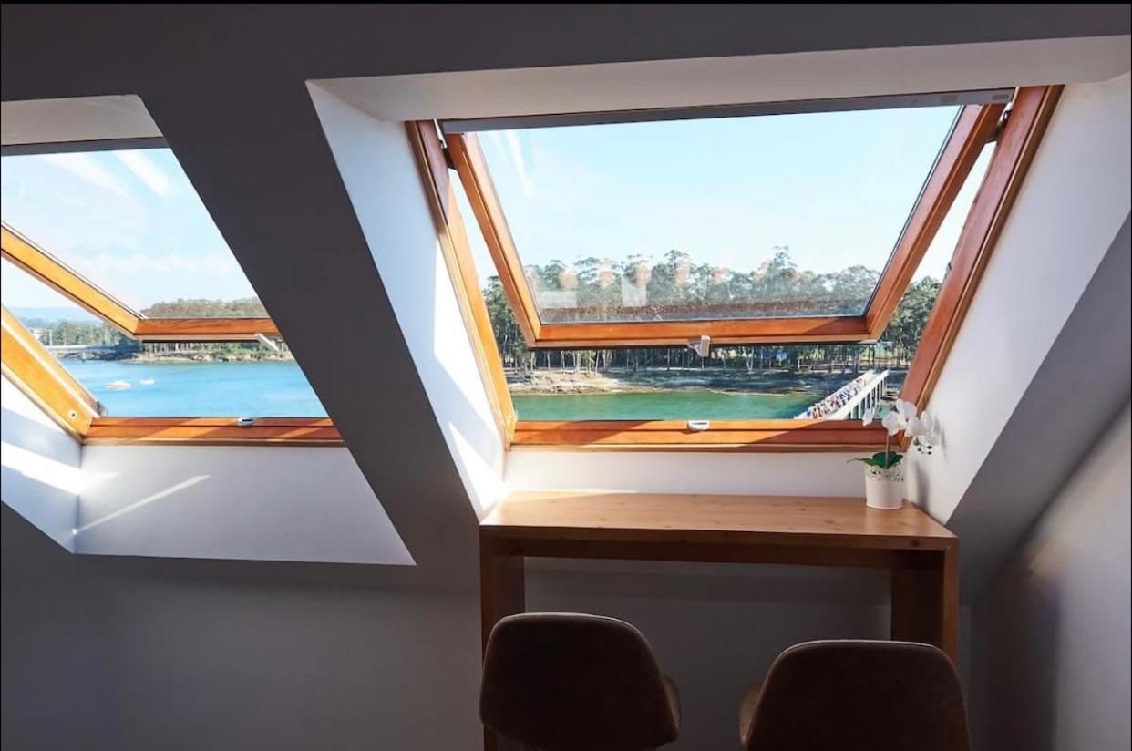 Exclusivo Atico Boutique Con Vistas Al Mar Apartment Villanueva De Arosa Exterior foto
