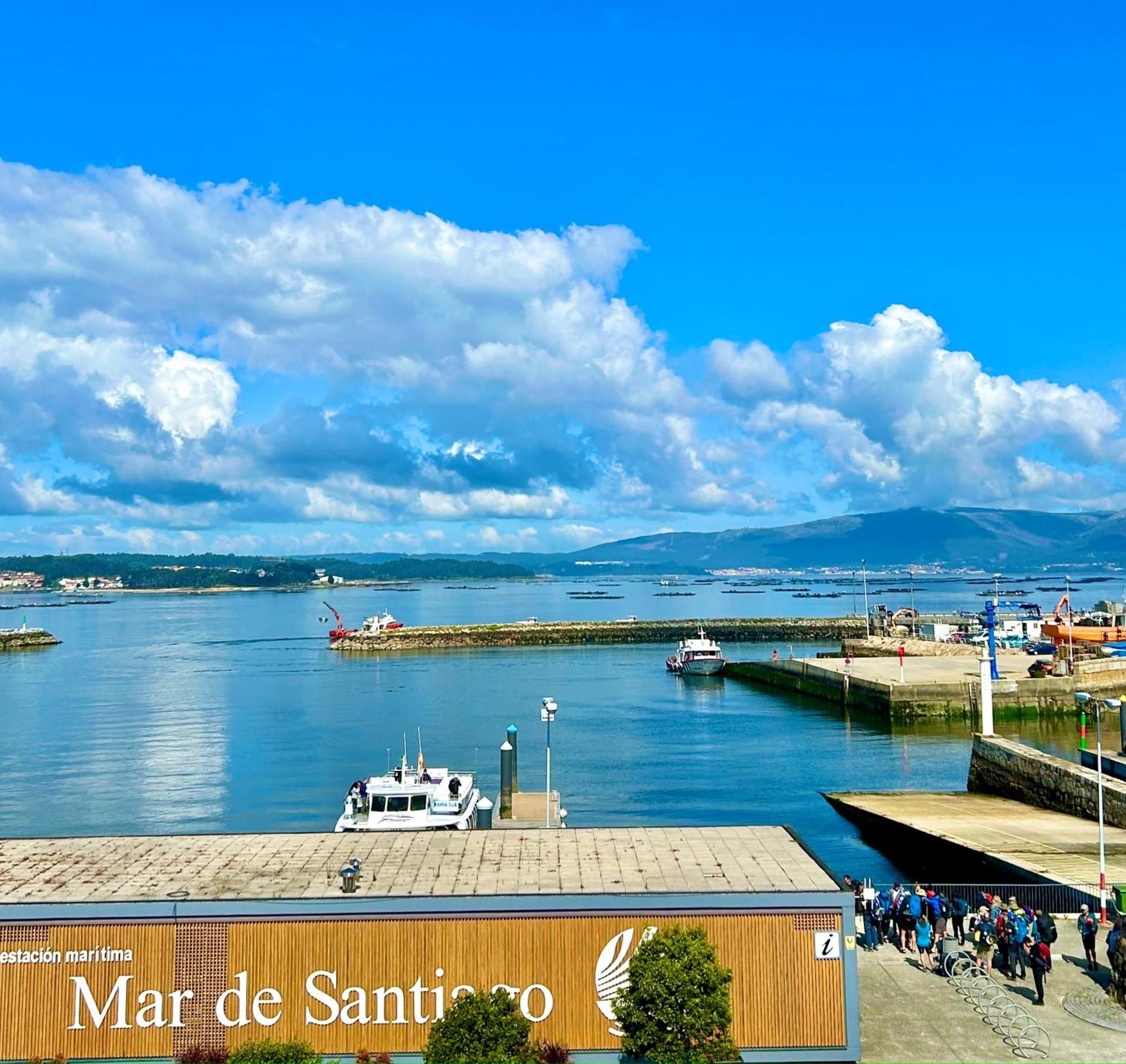 Exclusivo Atico Boutique Con Vistas Al Mar Apartment Villanueva De Arosa Exterior foto